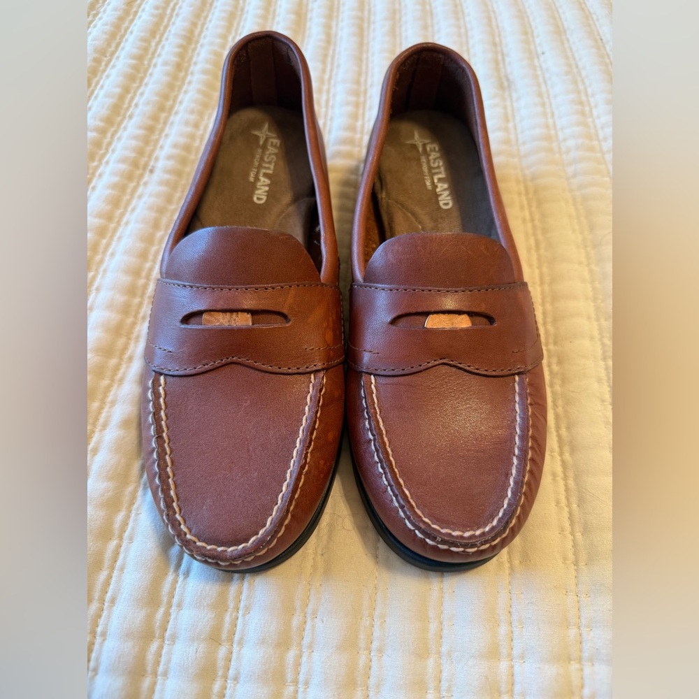 Eastland Women’s Brown Penny Loafers